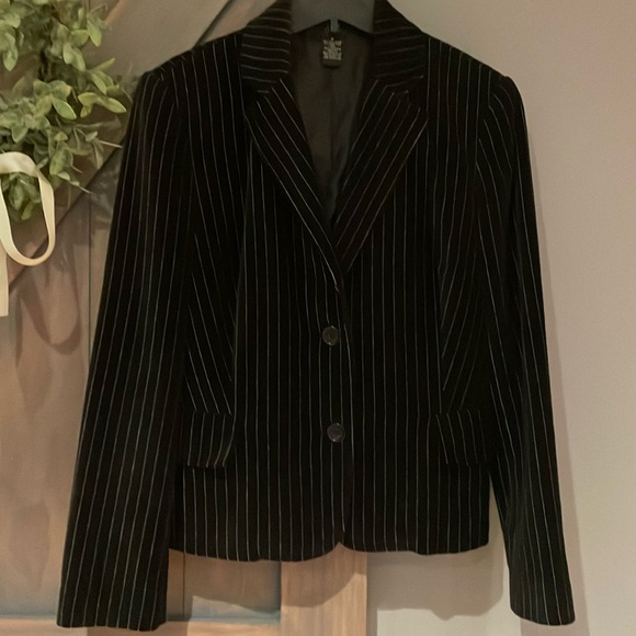 Mossimo Supply Co. Jackets & Blazers - Velvet pinstriped jacket